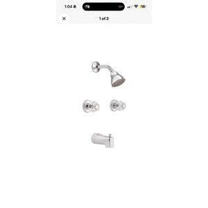 Moen Chateau 2982EP Tub and Shower Trim Package,Chrome *NEW*